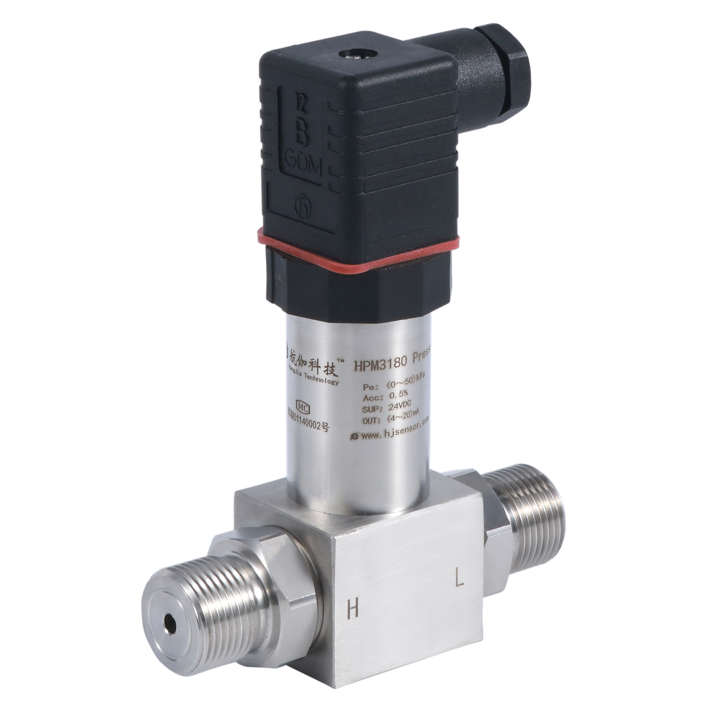 HPM3180 Diffusion Silicon Type Stainless Steel Differential Pressure Transmitter