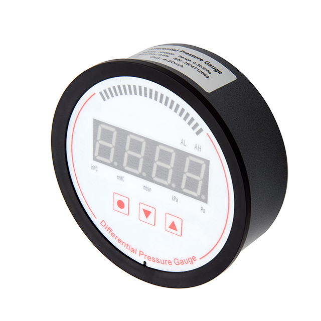 Clean Air Digital Pressure Switch HVAC Cleanroom Control