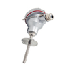50.5mm Tri-clamp PT100 temperature sensor, Duplex 4-wire with Waterproof Junction Box