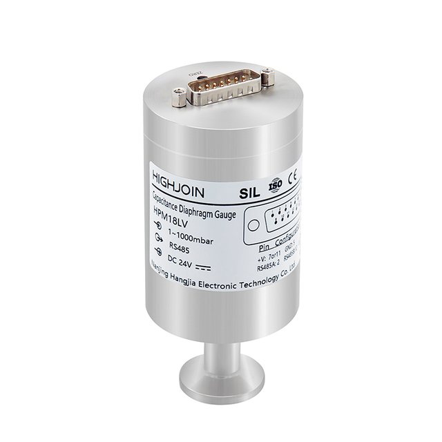 HPM18LV 0-10V Capacitance Absolute Vaccum Pressure Transmitter KF, CF, And VCR Connector