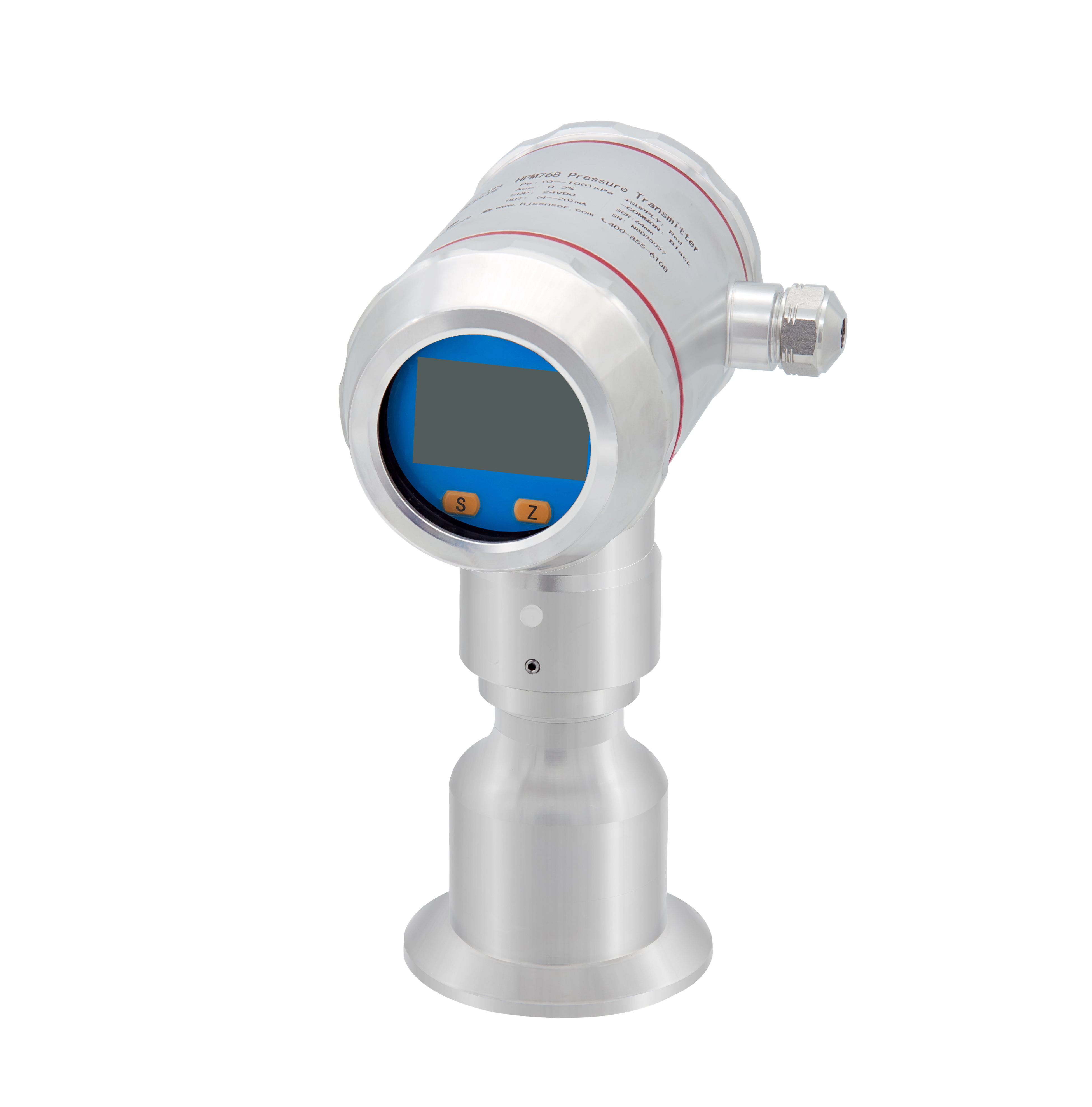 Sanitary Pressure Transmitter for CIP Systems